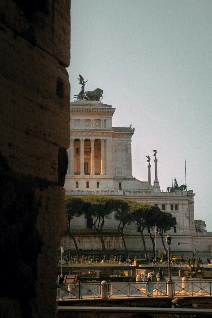 pexels-photo-18168134-18168134 Explore the majestic Altare della Patria, a neoclassical monument in Rome, Italy.